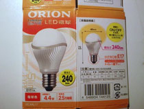 ＯＲＩＯＮの電球