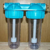 Bubbler aus Doppelwasserfilter