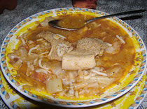 Sopa de Mongondo Hondureña