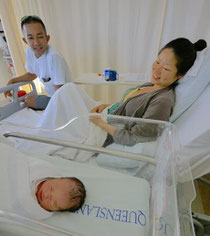3人家族になった日。
