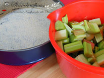 Rhabarber, Rezept, Anitas saftiger Rhabarberkuchen