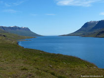 Fjord in Seyðisfjörður