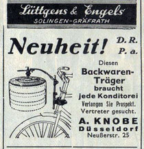 Anzeige aus 'Radmarkt' 1936