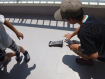 ソーラーカー　発電教室