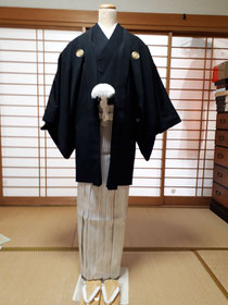 今日のお勉強。袴ひもの結び方が、女性とこんがらがってます！😂