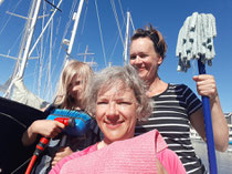 Cleaning team: Fredrik, Sofia & Lovisa