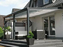 Glaskompetenz Produkt Terrassenüberdachung