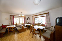 Woonkamer vakantiehuis Mühllehen Flachau 