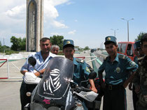 Polizeikontrolle in Usbekistan