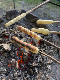 Lagerfeuer im Urlaub