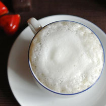 Cremiger Milchschaum für Cappucino