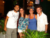 Dean, Liz, Deborah and Liam out in Asuncion, Paraguay