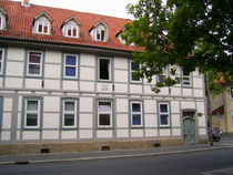 Gauß Wohnhaus in der Kurzen Straße  von 1808 bis 1816. Foto: M. Burba, 7-2009