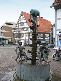 Kanzlerbrunnen in Lemgo