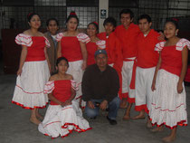 Profesores en el IFestival Internacional de danza folclorica