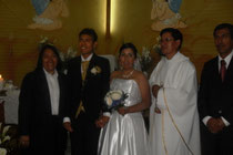 Flor Aguilar y su esposo Israel Garcia