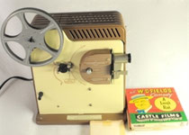It unspooled 200' Reels with the greatest of ease: the mighty Thunderbird Projector from Captain Company!