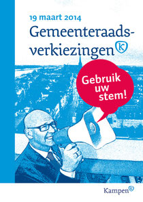 Verkiezingsposter Gemeente Kampen