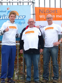 v.l.n.r. Pascal Cobussen, Herman Willemsen, Geert Hendriks