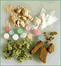 veel soorten drugs
