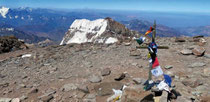 Ausblick vom Gipfel des Aconcagua