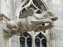 Wasserspeier am Mailänder Dom Copyright Regina Schymiczek