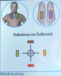 VitalWave-Programm für die Behandlung einer Bandreizung