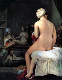 Die grosse Odaliske von Jean Auguste Dominique Ingres