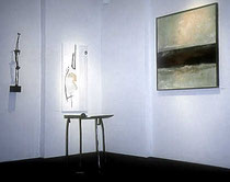 Amador Vallina con [artefacto] en Arthouse im Rathaus, Ingelheim, 1993