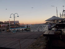 Abendstimmung im Hafen Fremantle