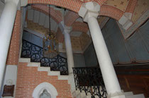 escalier du château