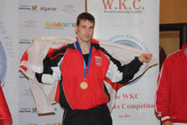 Kevin Williams on podium