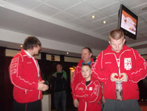 Fighters in Foyer