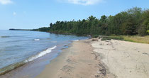 Traumstrand am Lake Huron