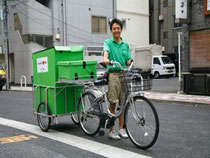 エコ配の配送用自転車