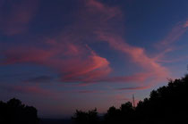 Evening sky over Qta. do Vale