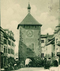Das Martinstor vor seinem Umbau im Jahr 1901