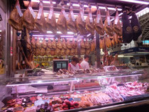 Mercado Central Markt Schinken Verköstigung Tapas 