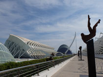 Stadt der Künste und Wissenschaften Calatrava Valencia Museum Umbracle 