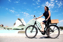 Strand Biketour Fahrrad Valencia Hafen Fahrradtour