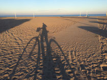 Strand Biketour Fahrrad Valencia Hafen Fahrradtour