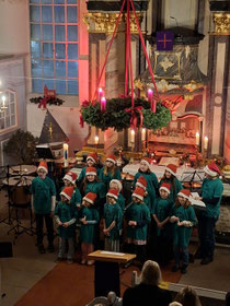 Ein toller Auftritt unserer Chor AG beim Adventskonzert in der Kirche