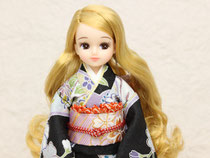 リカちゃん着物、リカちゃんOF、Licca kimono、Kimono doll