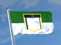 Flag of The Garden Republic of Sirland since 2009