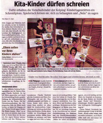 Bericht der WAZ Velbert vom 03.07.2013