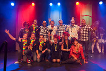 Groepsfoto winnaars van de liedjesavond 2011