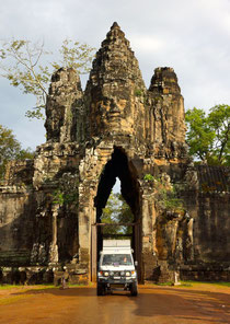 Eingangstor zur Tempelanlage von Angkor