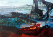 manfred hebenstreit | "highlands"| mixed media on canvas | 130x90 cm | 2013
