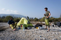 Wildcamp oberhalb von Busche