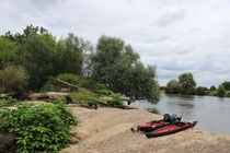 Sandbankcamp am Unterlauf